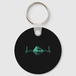 Rock Climbing Climber Bouldering Adventure Mountai Keychain