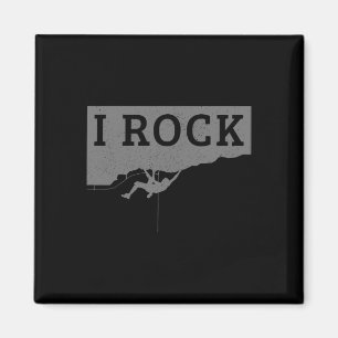 Rock Climbing Climber Bouldering Climb _4 Magnet