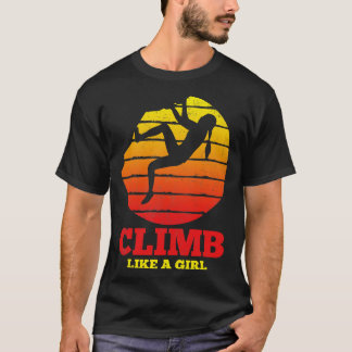 Rock Climbing Climber Bouldering Vintage 1 T-Shirt