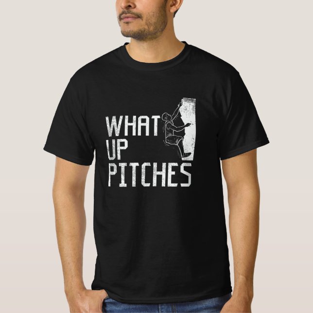 Rock Climbing Climber Gift T-Shirt (Front)