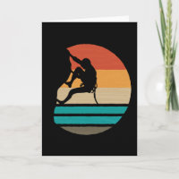 Rock Climbing Climber Retro