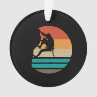 Rock Climbing Climber Retro