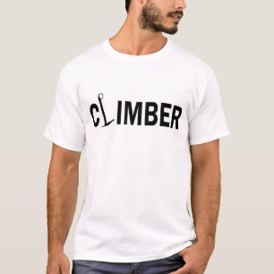 Rock climbing climber T-Shirt