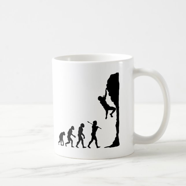 Rock Climbing Coffee Mug (Right)
