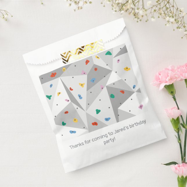 Rock Climbing Favour Bag (Sealed)