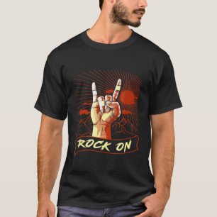 Rock Climbing  Funny Rock On Climbing Shirt