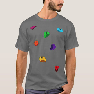 Rock Climbing Holds Climber Bouldering For Men Wom T-Shirt