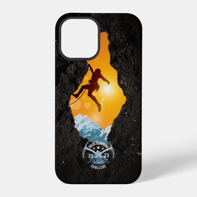 Rock Climbing | iPhone Case (Back)