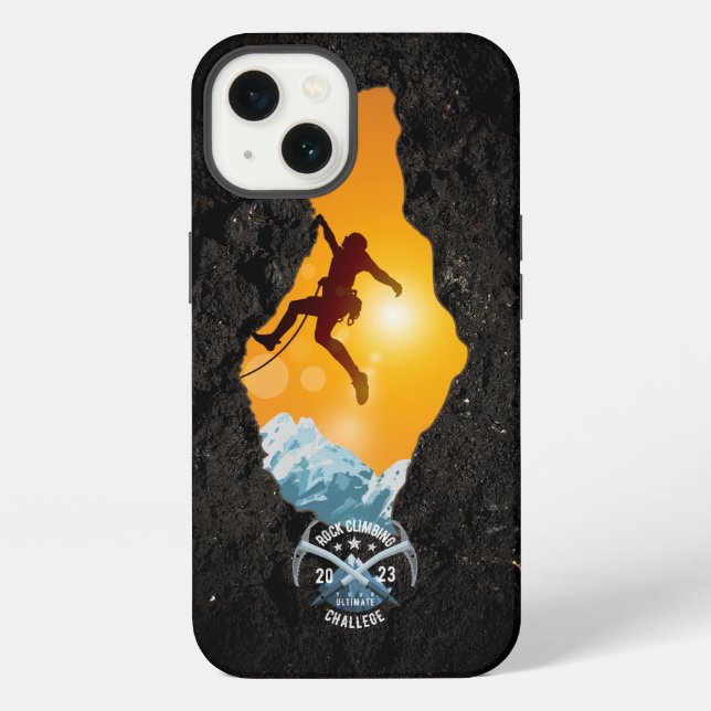 Rock Climbing | iPhone Case (Back)