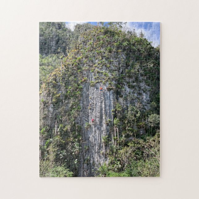 Rock Climbing Jigsaw Puzzle (Vertical)