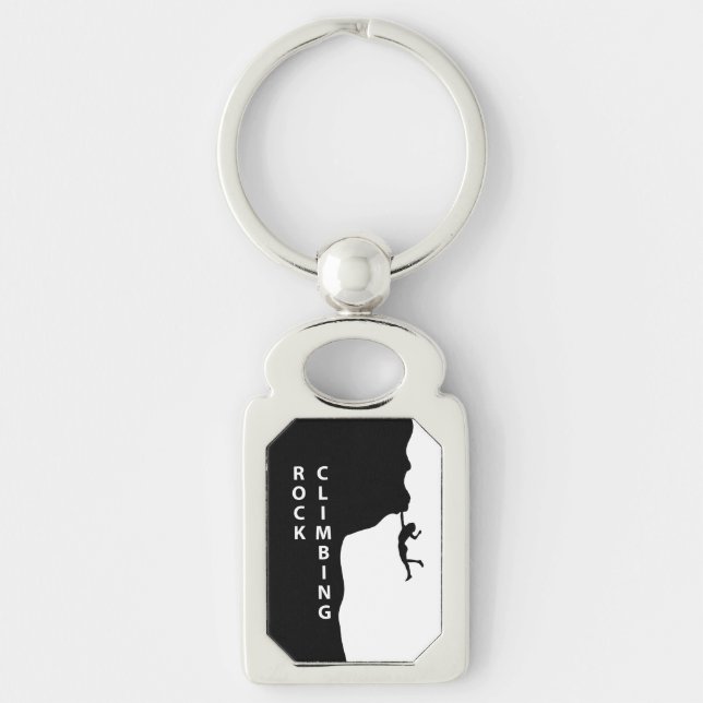 Rock climbing keychain (Front)