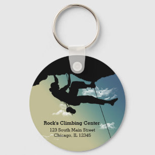 Rock Climbing Keychain