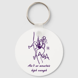 Rock Climbing Keychain