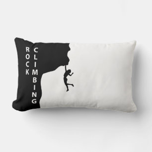 Rock climbing lumbar pillow