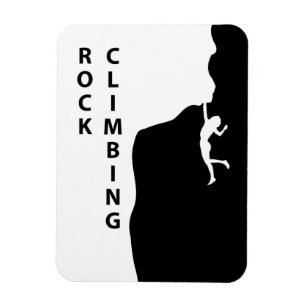 Rock climbing magnet
