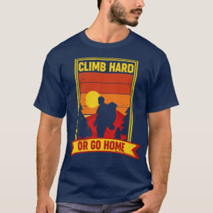 Rock Climbing Mountain Climber Bouldering T-Shirt