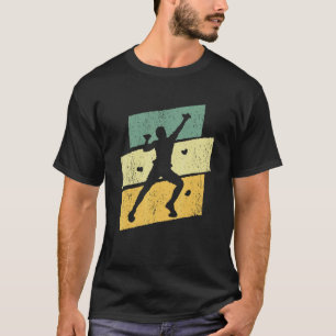 Rock Climbing Mountain Climber vintage Bouldering T-Shirt