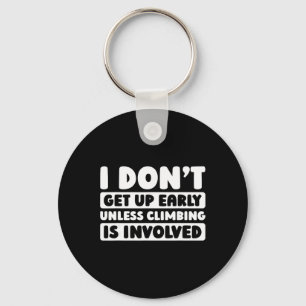 Rock Climbing Mountaineer Climb Bouldering Mountai Keychain