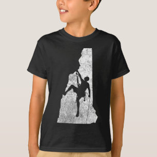 Rock Climbing - New Hampshire Rock Climbing Shirt 