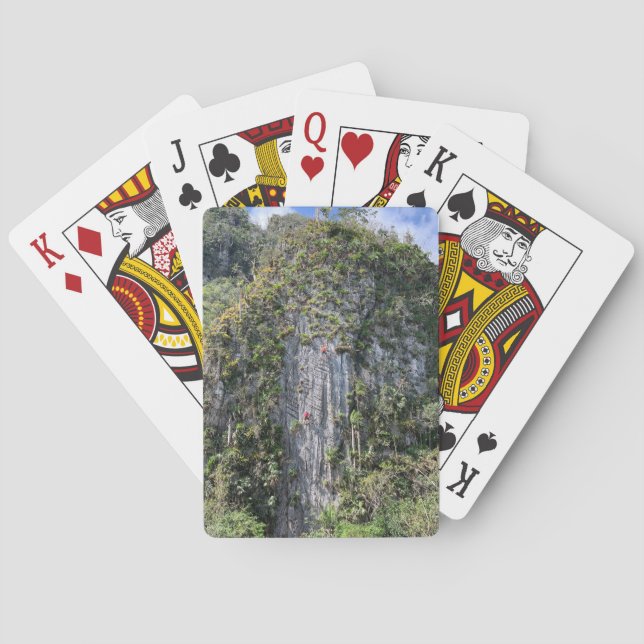 Rock Climbing Playing Cards (Back)