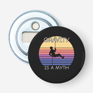 Rock Climbing Retro Vintage Bottle Opener