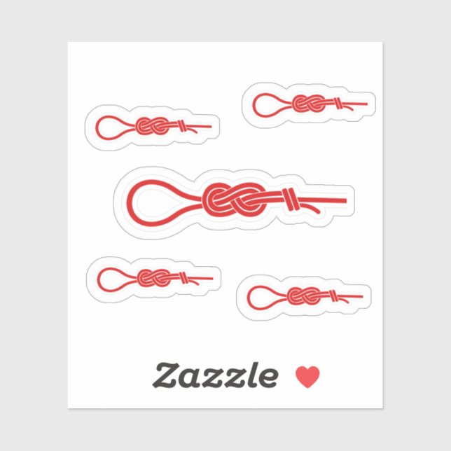 Rock climbing rope figure 8 knot (Sheet)