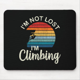 Rock Climbing Shirt - Mountain Climber Gifts - Cli Mouse Pad