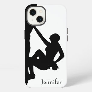 Rock Climbing Silhouette iPhone 13 Case