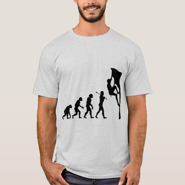 Rock Climbing T-Shirt (Front)