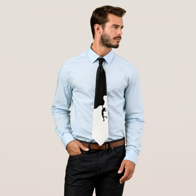 Rock climbing tie (In Situ)