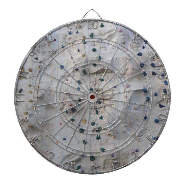 Rock Climbing Wall Dartboard (Front)