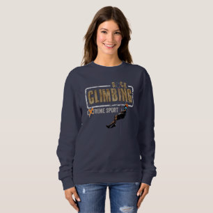 Rock Climbing   Women Sweatshirt