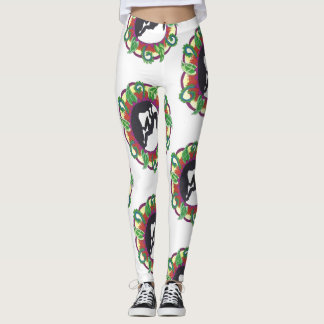 Rock Climbing Zen Girl Leggings