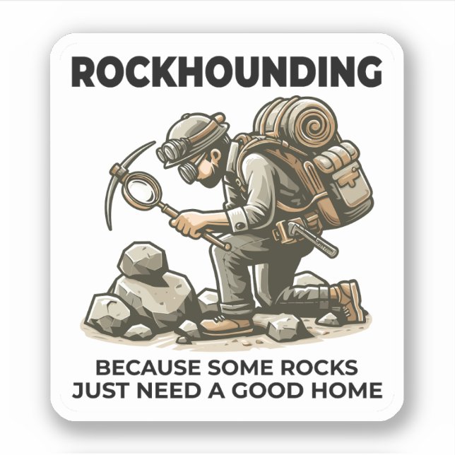 Rock Collecting Mineral Collector Geology (Front)