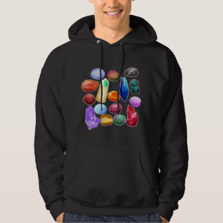 Rock Collector Colorful Rock Collection Minerals G Hoodie