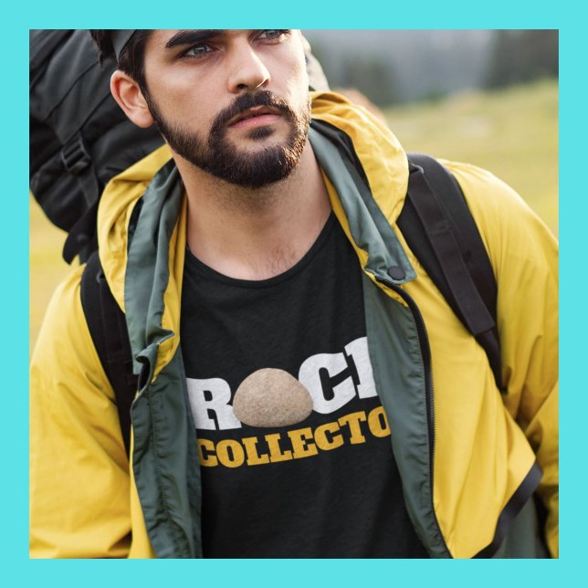 Rock Collector Geologist Hobby Rock Collection T-Shirt (Creator Uploaded)