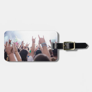 Rock Concert Audience Luggage Tag