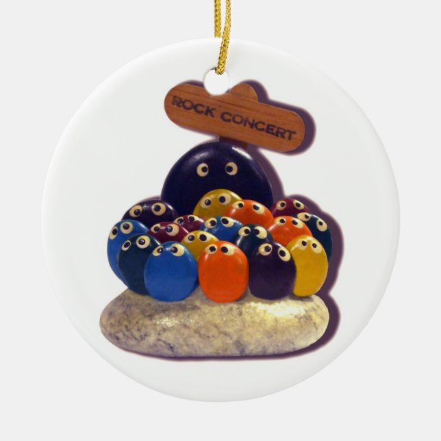ROCK CONCERT ORNAMENT 1970's (Front)