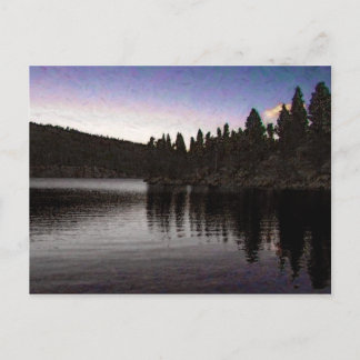 Rock Creek Lake at Dusk Postcard