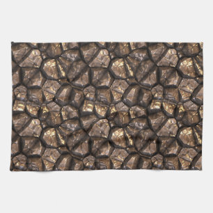 Rock Crystals 1 Kitchen Towel