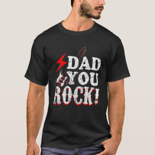 Rock Dad Rock and Roll Rock Music Parents Father s T-Shirt