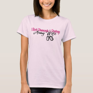 Rock Diamonds & Tags - Army T-Shirt