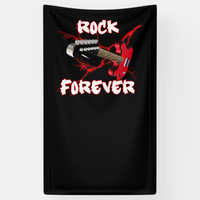 Rock forever banner (Vertical)