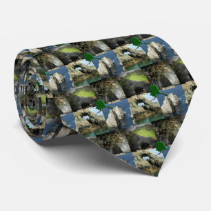 Rock Formations and Caves in Alaska Collage Tie