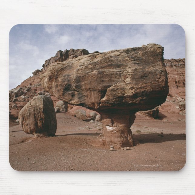 Rock formations in Marble Canyon, Utah Mouse Pad (Front)