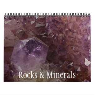 Rock & Gem Collection Calendar