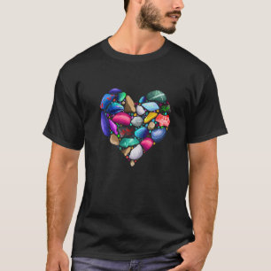 Rock Gems Crystal Heart 1 T-Shirt