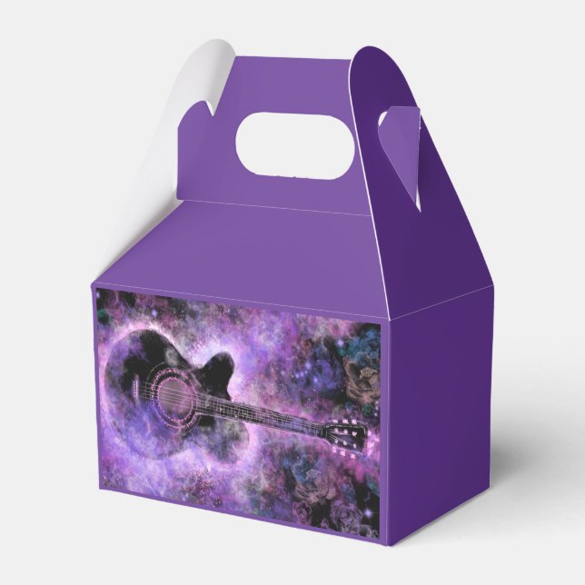 Rock Guitar Music - Magic Favor Box (Front Side)