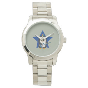 Rock Guitar Penguin Watch