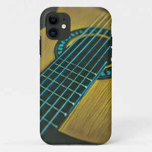 Rock guitar player iPhone 11 case